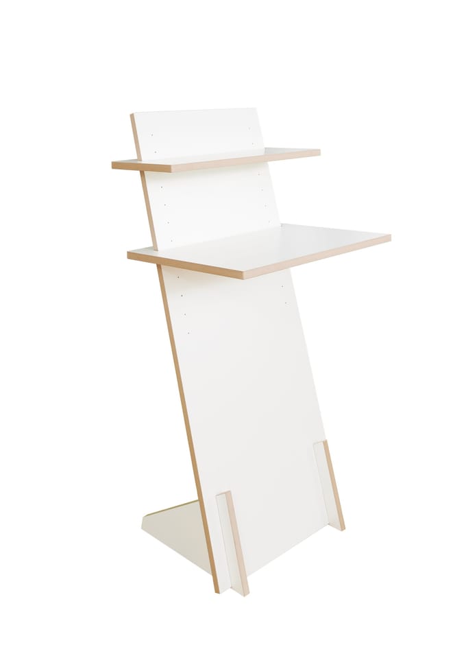 Tojo - Lessenaar bartafel - wit