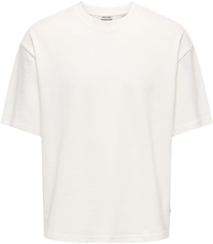 ONLY&SONS - ONSLENNY OVZ SS STRCT TEE NOOS - Heren - T-shirts