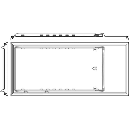 AEG Witte koelkastdeur - 538x1193mm 140011534017