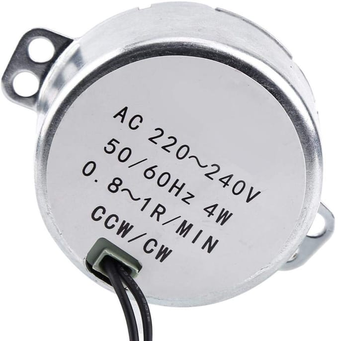 Elektrische Motor - Synchrone Motor - Display Rotatie - CW/CCW Draaibaar - 4W 0.8-1RPM