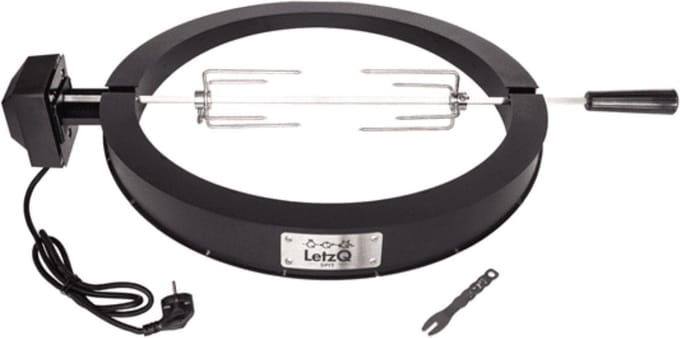 LetzQ Draaispit Rotisserie Kamado 18" inch roostermaat - Large