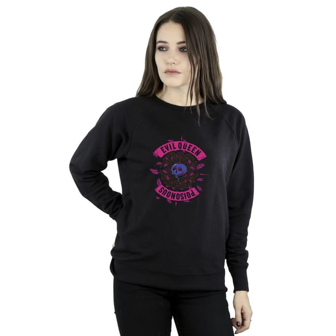 Disney Dames/Dames Villains Poison Apple Sweatshirt (Zwart)