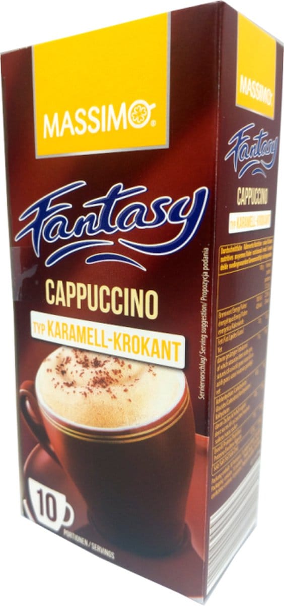 Massimo - Fantasy Cappucino Caramel - 16 x 125 gram