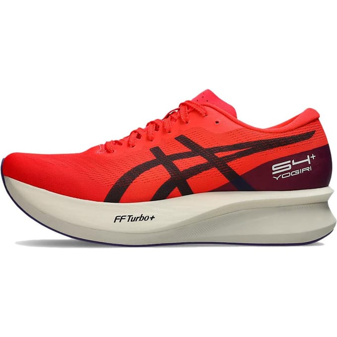 ASICS S4+ Yogiri Rouge Flash Gris Porteur 44 red