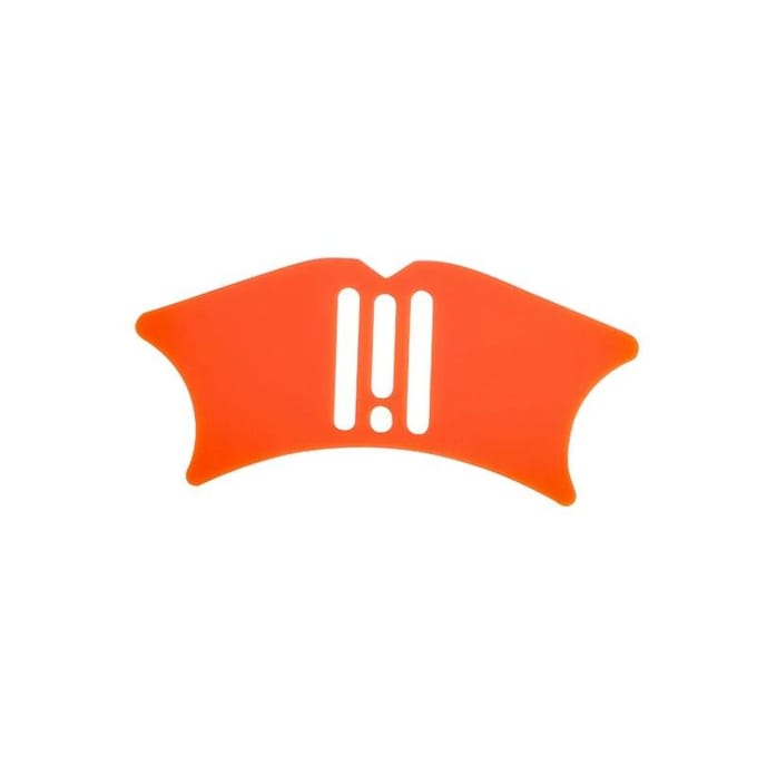 Aide au maquillage du nez en Silicone, ombres du nez, outil de maquillage professionnel, Eyeliner, pochoirs de maquillage, outils de réparation auxiliaires cosmétiques orange