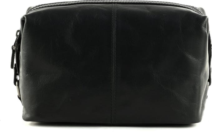 SADDLER Toilettas Braga Toiletry Bag Black Zwart