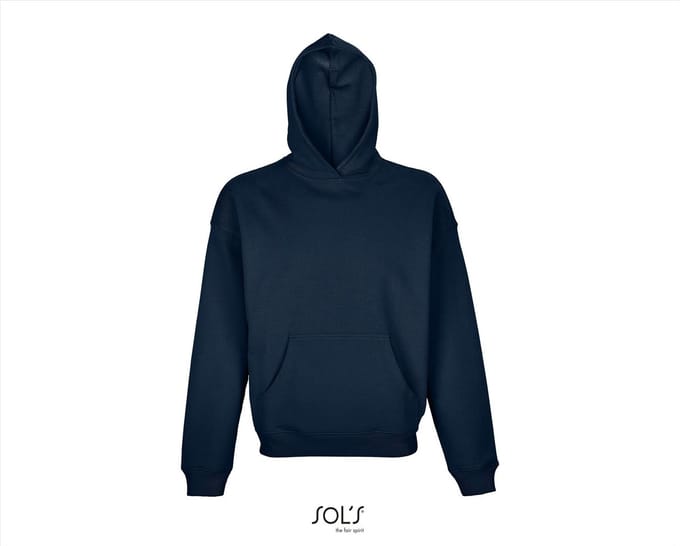 SOL'S Unisex Connor Oversized Hoodie L03813 - French Navy - M