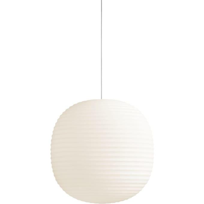 New Works Lantern in Gematteerd Wit Opaal Opaalglas Groot