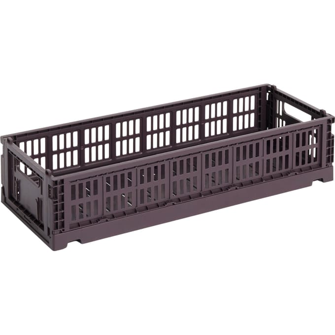 HAY Kleurkrat Mand Mini Langwerpig - HAYCrateBordeaux