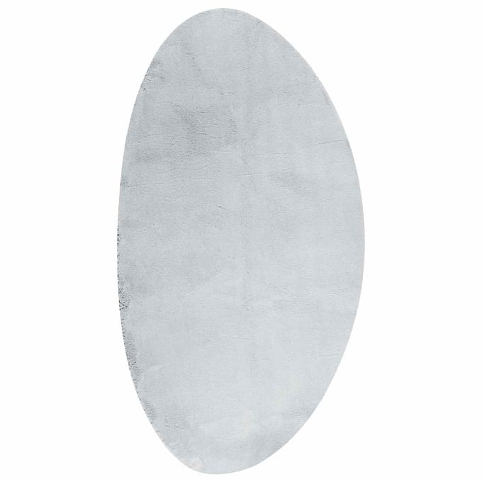 vidaXL - Tapijt - HUARTE - Grijs - 100 - x - 200 - cm - Polyester