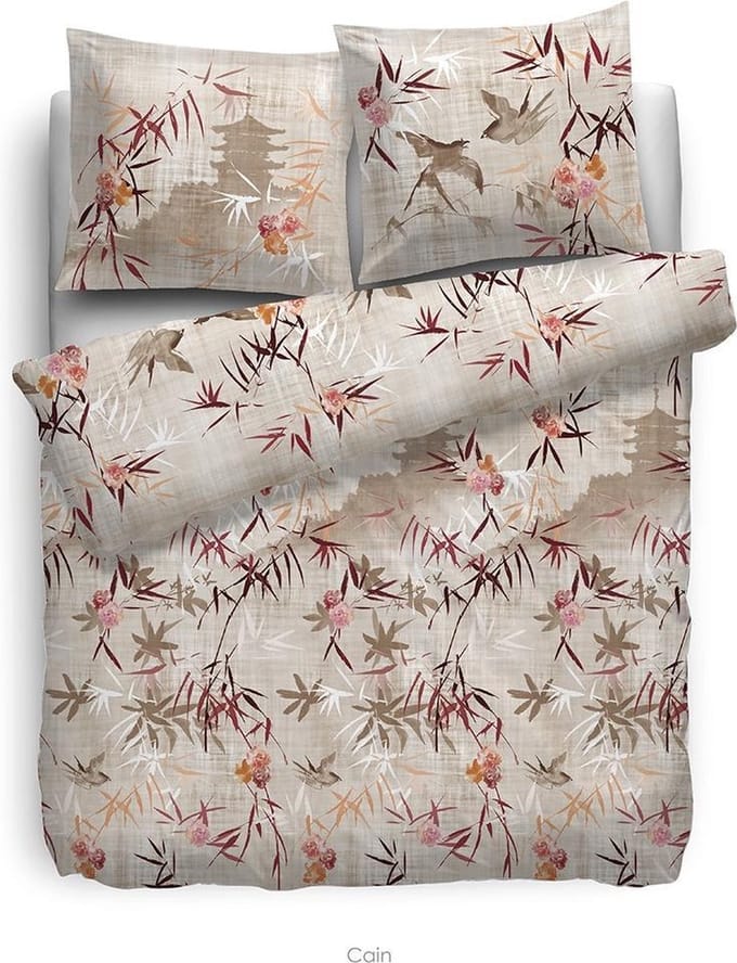 HNL Refined Satin Cain Dekbedovertrek - Litsjumeaux XL - 260x200/220 cm - Multi