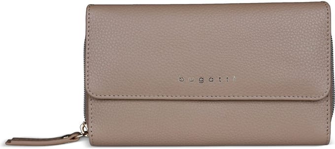 bugatti portemonnee Emilia Ladies Long Wallet With Flap Sand Taupe