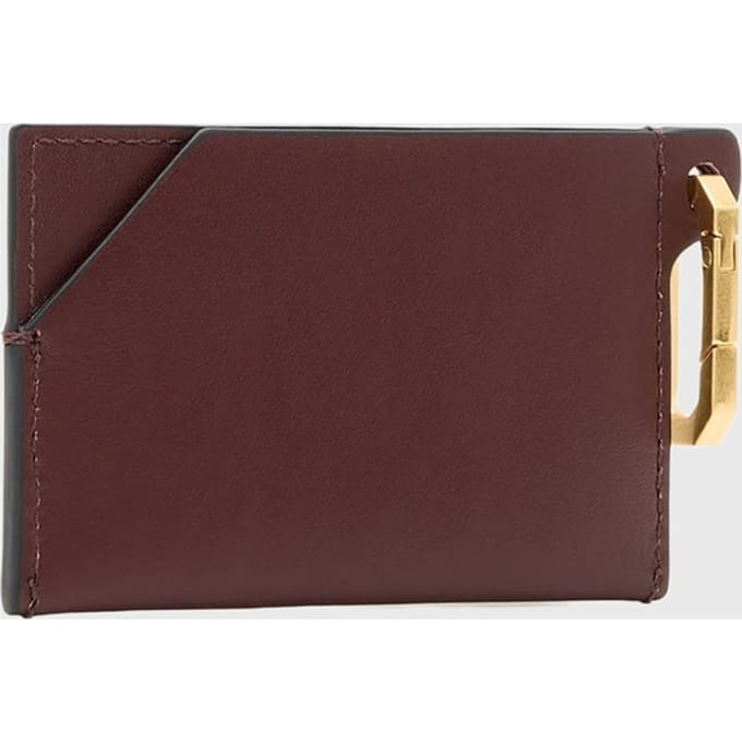 AllSaints Hex Cardholder Dark Red Taglia: OS | Borse Outlet | Donna | Rosso