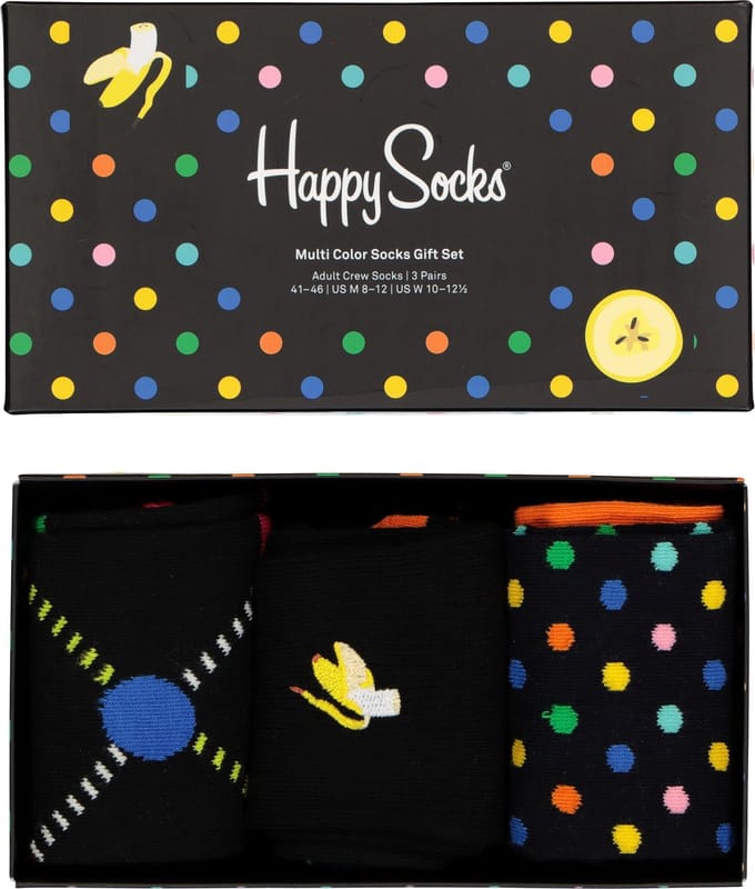 Happy Socks Classic Socks Gift Set (3-pack) - Unisex - Maat: 36 - 40