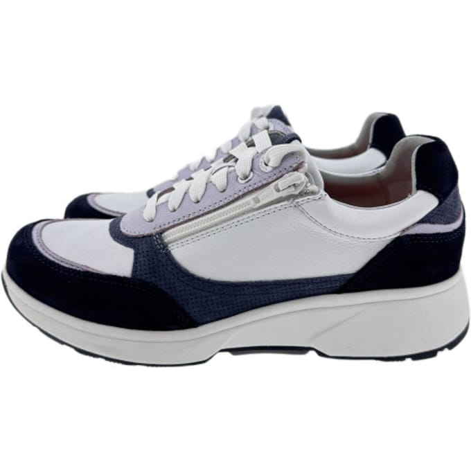 Xsensible Pristina Sneakers - Leer - Dames - Zwart - Maat 40
