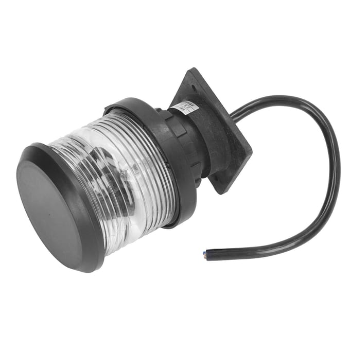 Feu de mouillage LED blanc Lampe de navigation tous azimuts pour bateau marin IP56 Étanche Visibilité 2NM white