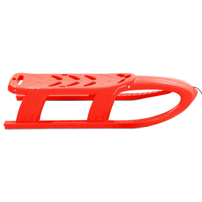 vidaXL Kinderslee 102,5x40x23 cm polypropeen rood