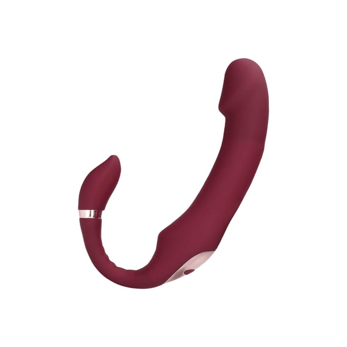 Buigbare vibrerende strapless strap-on