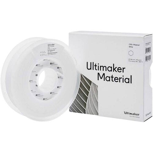 UltiMaker 1645 Filament CPE+ Chemisch bestendig 2.85 mm 700 g Wit 1 stuk(s)