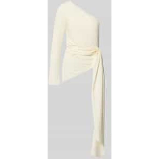 Blouse in one-shoulder design van modal-mix
