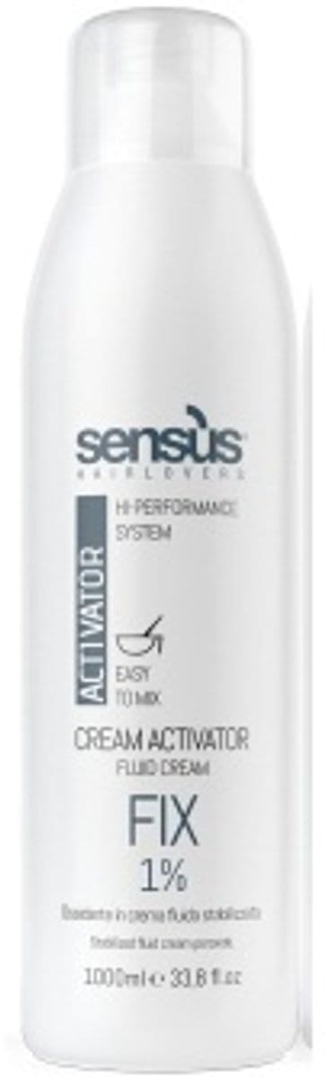 Sensus Cream Activator Fix 1% Oxidant in Stabilized Fluid Cream 1000ml