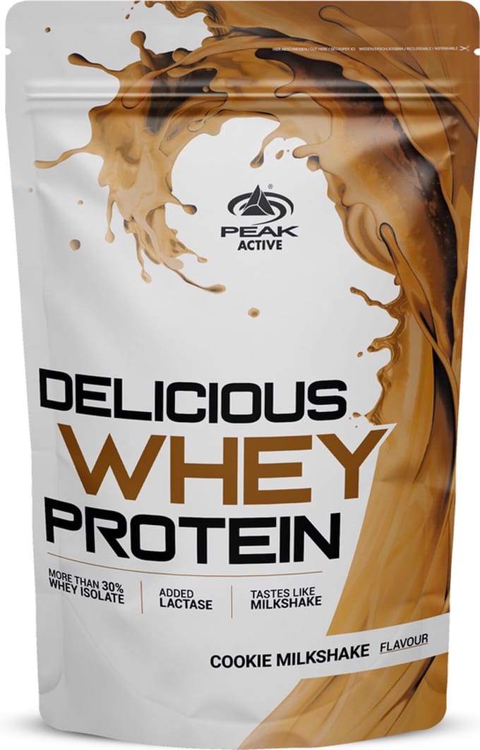 Peak Delicious Whey Protein (450g) Cookie Milkshake - Eiwitten - Wei-eiwit Mix