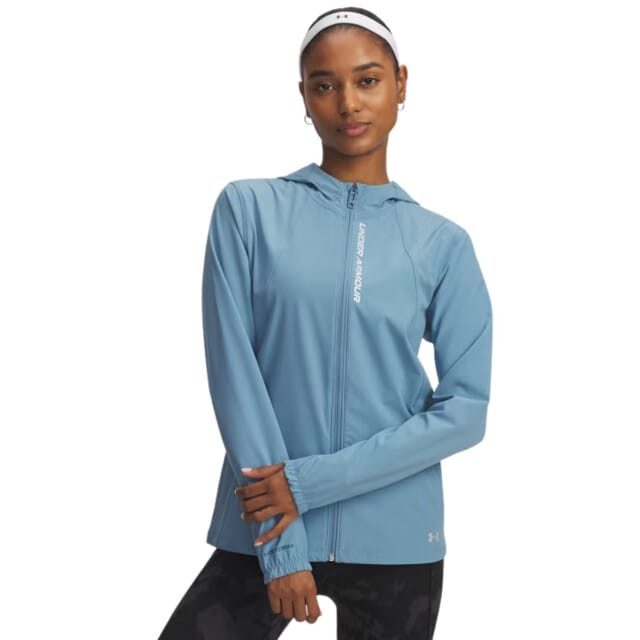 Under Armour OutRun The Storm Trainingsjas dames Blauw M/38