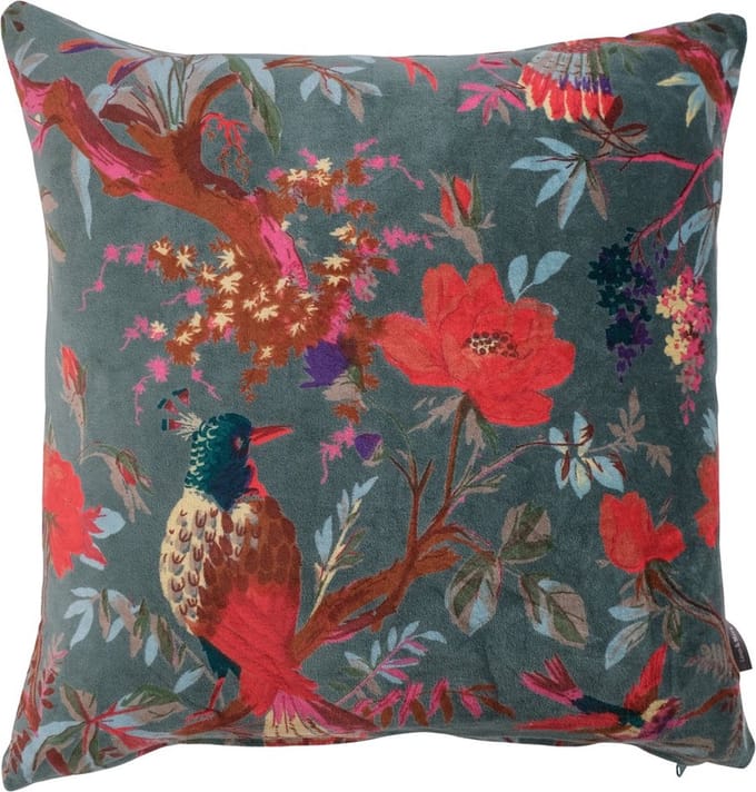 Linen & More- Paradise kussen blauw groen- 60x60cm