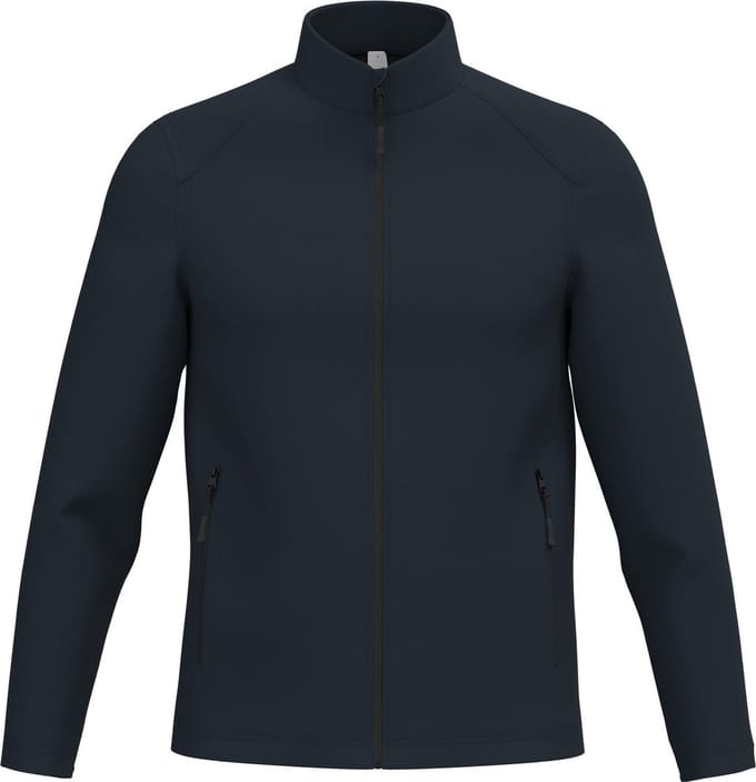 iDeal Basic Brand Heren Softshelljas 2 laags IB410 - Ideal Navy - M