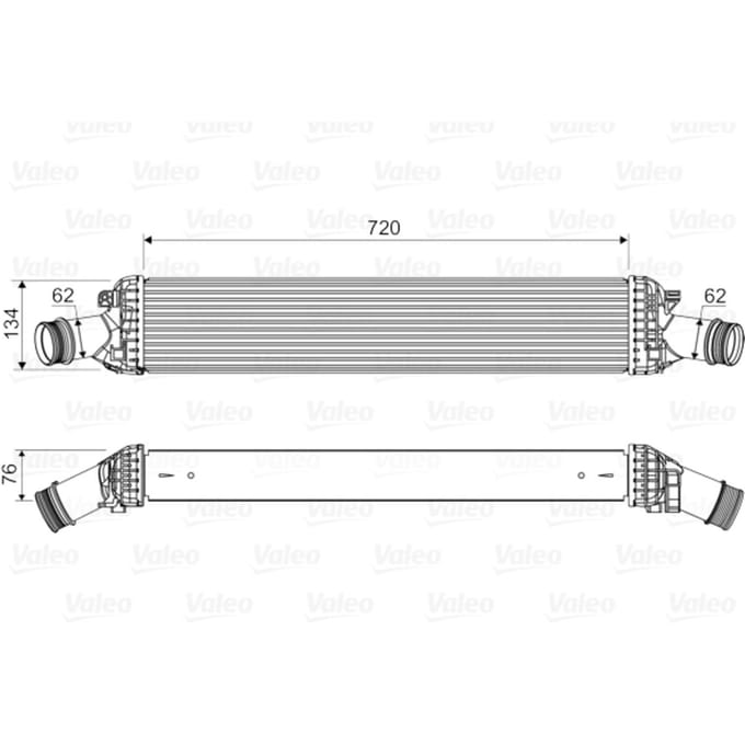 Intercooler VALEO 818654