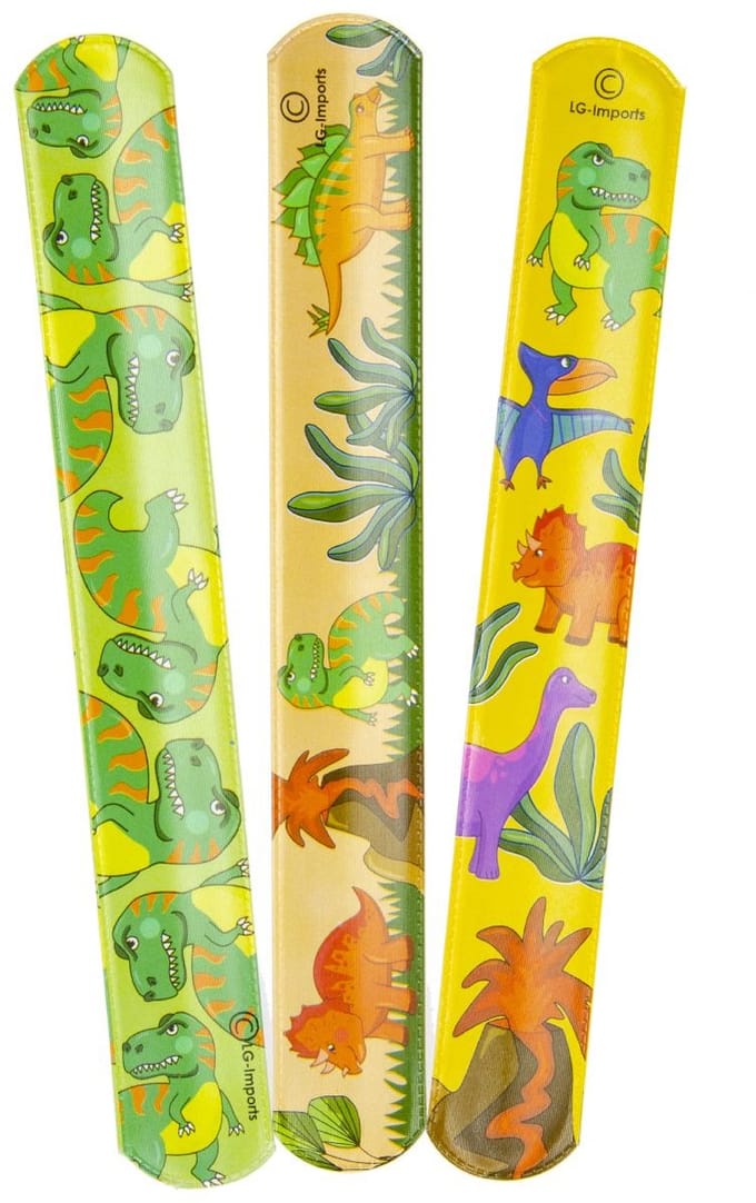 LG-Imports Slap bracelet Dino (Assorted)