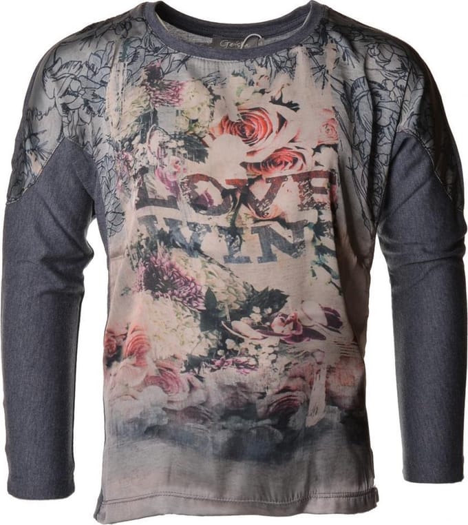 Geisha jeans Top vrouwen - blauw - 152