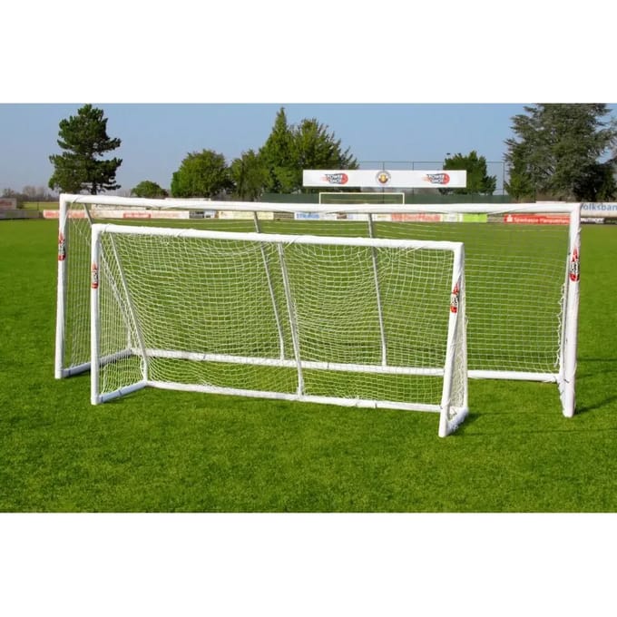 Modulair voetbaldoel Powershot PRO - 4 x 1,5 m / 3 x 1,5 m