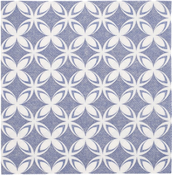 50 Servetten ROYAL Collection 1/4 vouw 40 cm x 40 cm Delft