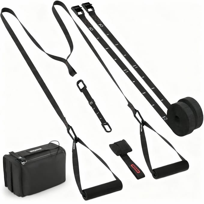 NEOLYMP Verstelbare Sling Trainer met Deuranker – Volledig Body Workout Set