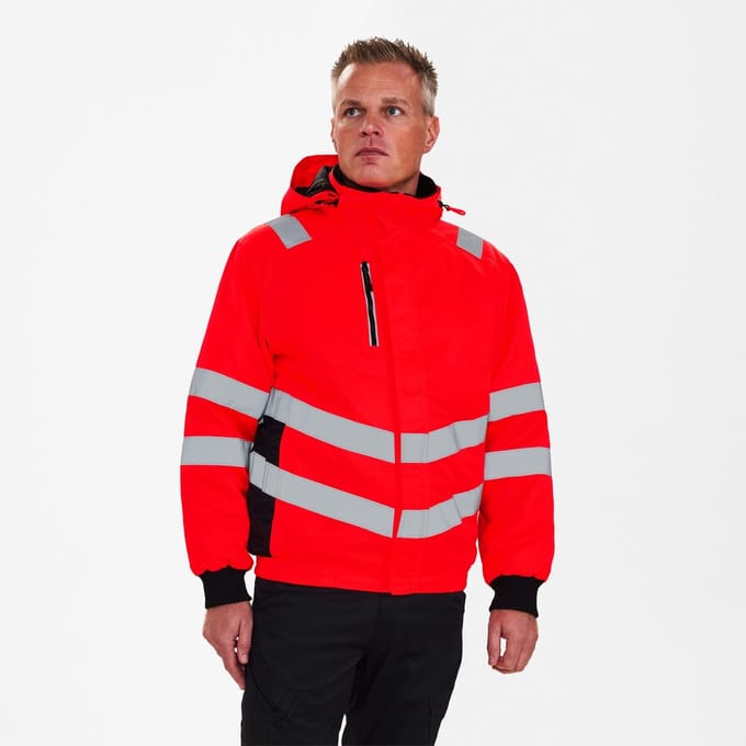 Engel Safety pilot jack 1247-935 - Hi-vis Red / Black - S