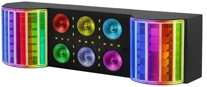 N-Gear Partybar Three partybar Combi licht effect