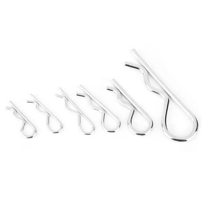 110 STUKS R Type Roestvrij Staal Gegalvaniseerd Golf Borgpen Handgereedschap Accessoire