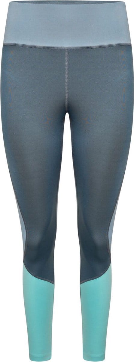 Dare2B, Upgraded Dames Sportlegging, Orion Grey/Green, Maat 42