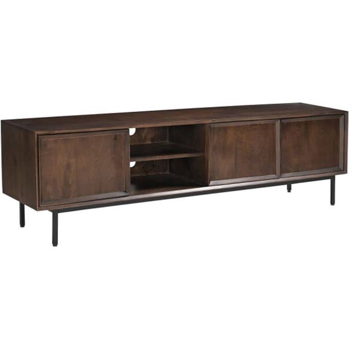 Livingfurn - Tv-meubel - Ravenstein Brown 180cm - Bruin