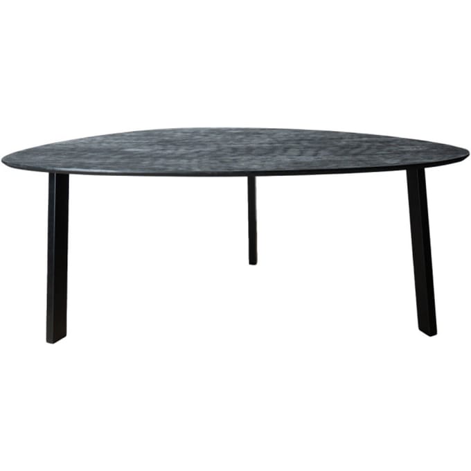 Home67 Eettafel tinus kiezelvormig 200 cm