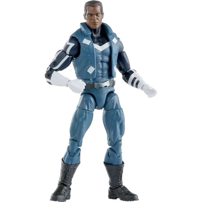 Verzamelaarsbeeldje Hasbro Marvel Legends Series 2022 Marvel's Controller BAF #2 Blue Marvel
