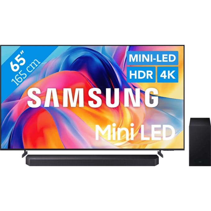 Samsung Mini-led 65" M73H (2026) + Samsung HW-Q600F (2025)