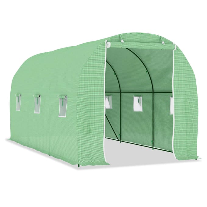 vidaXL - Kas - 9 - m² - 4,5x2x2 - m