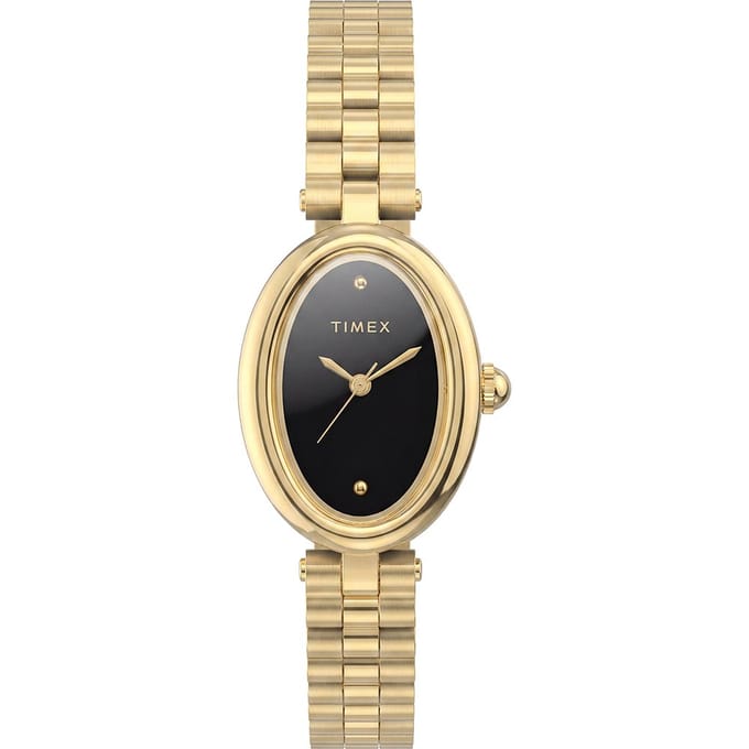 Timex Cavatina TW2Y86200 Horloge - Staal - Goudkleurig - Ø 22 mm