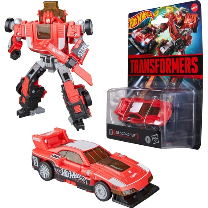 Transformers Collaborative Hot Wheels® x Transformers GT-Scorcher