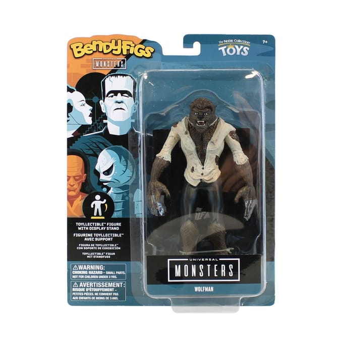 Universal Monsters: Wolfman Bendyfig