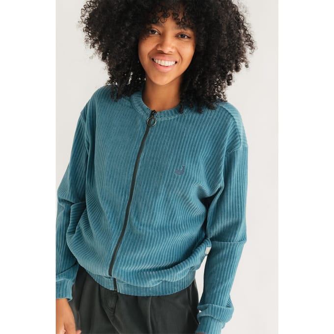 TWOTHIRDS Fram Sweatshirt Washed Blue Size: XS | Long-Sleeved Tops Outlet | Dames | Blauw