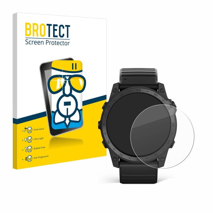 Screenprotector voor Garmin Tactix 7 AMOLED Beschermglas transparant