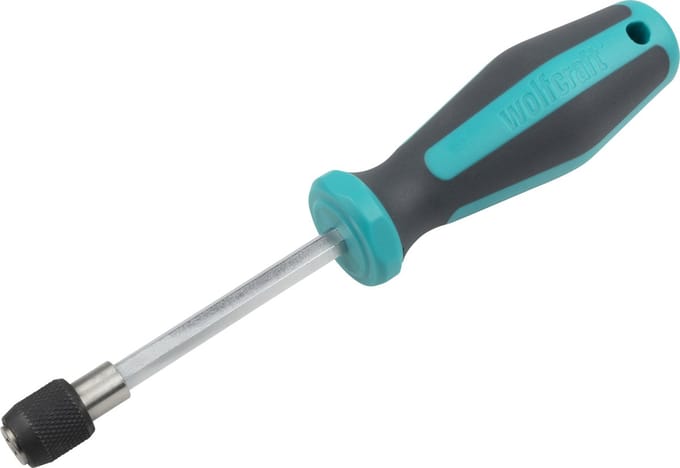 wolfcraft - Bithouder Schroevendraaier - 195 mm lang - Multibit - 8725000